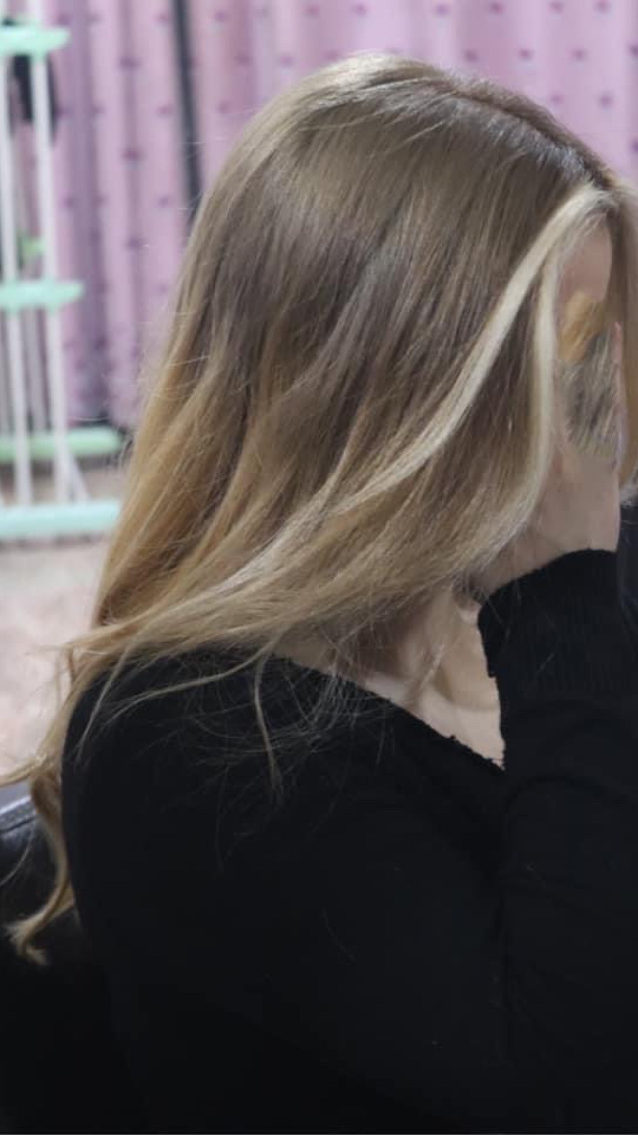 خدمة صبغ الشعر